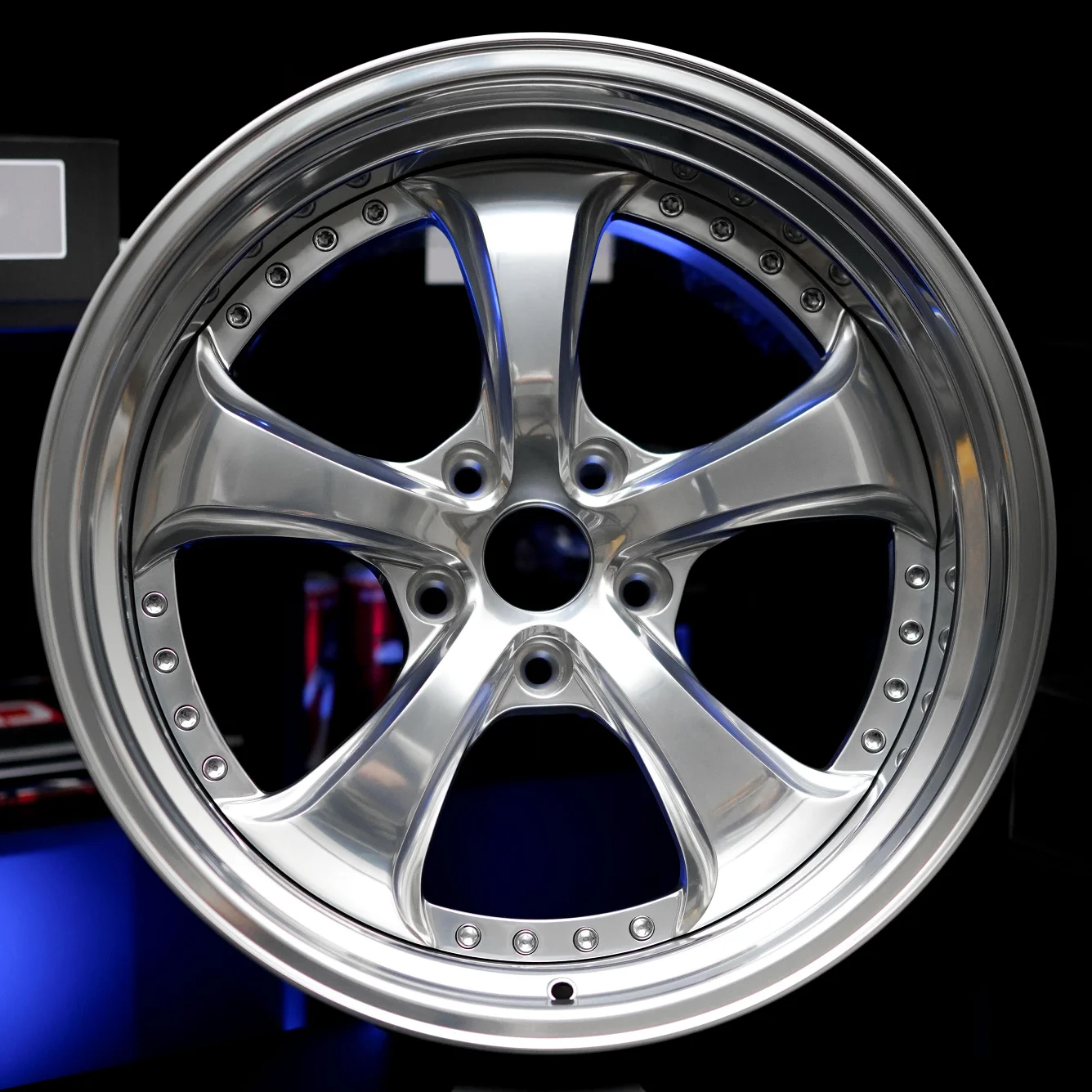 26Style Polished Deep Lip 2-Piece Forged Rim 18-20 Inch 5×114.3 For Lexus IS300 Nissan 350Z 370Z S13 R32 BMW Benz - view 2
