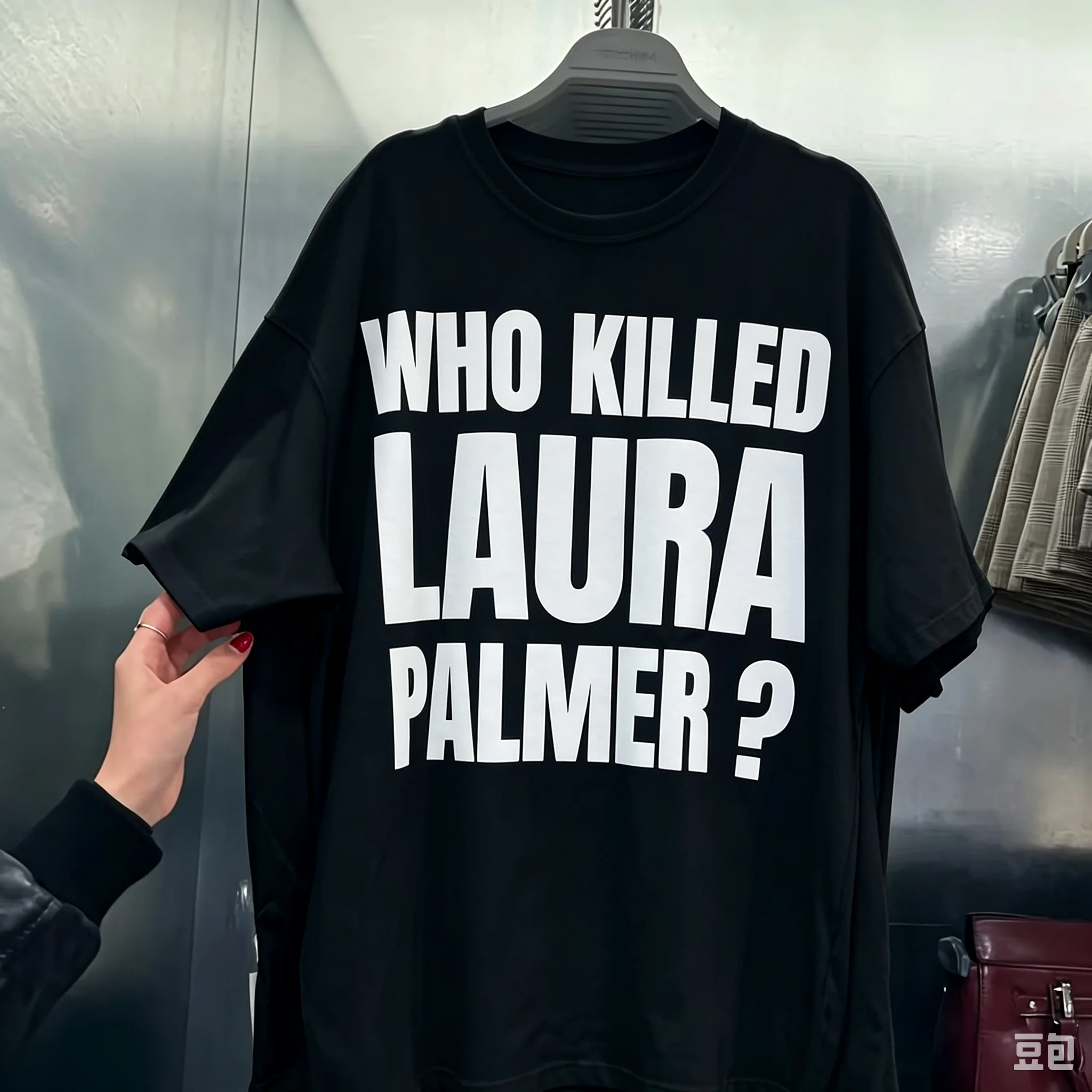 Twin Peaks Who Killed Laura Palmer T Shirt Men Women Cult TV Show Quote Graphic Tee Retro Casual Short Sleeve Unisex T-shirt Top