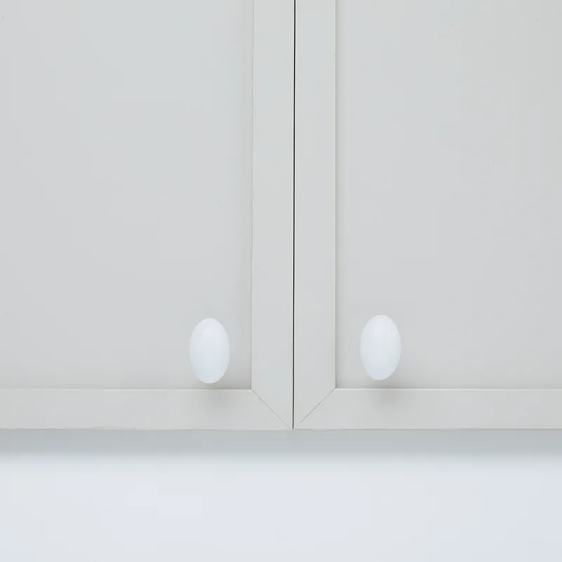 Pigeon egg-shaped brass cabinet door handle for wardrobe, drawer, cupboard, and wine cabinet