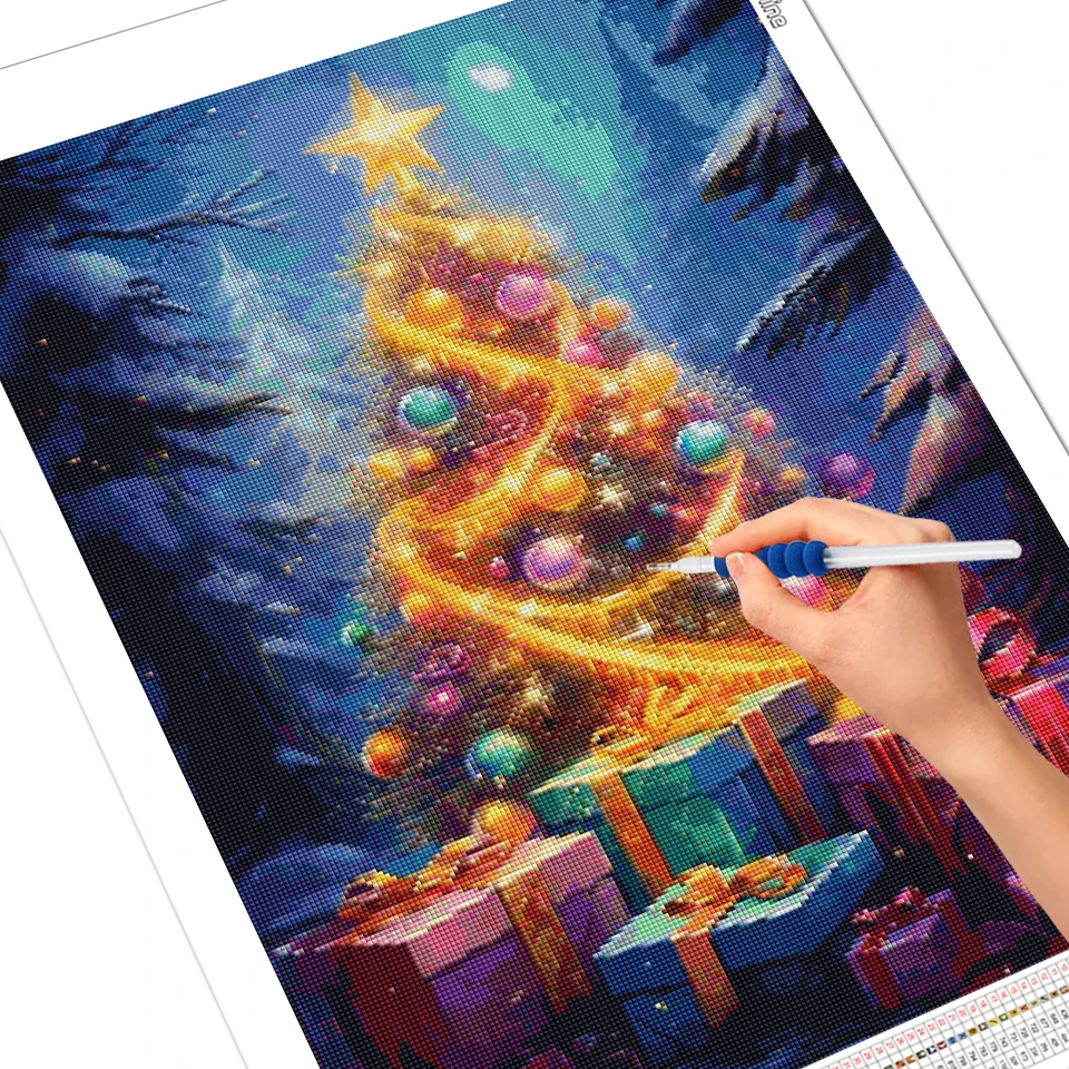 EverShine New Arrivals Diamond Mosaic Tree DIY Hobby 5D Painting Scenery Full Square Drill Embroidery Craft Kit Christmas Decor