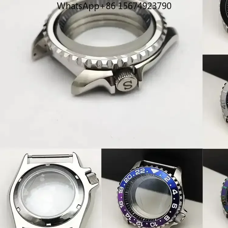 

42MM Watch Accessories, Sapphire Seiko NH35 Case 007 Mechanical Men's Watch Fits NH36 Movement