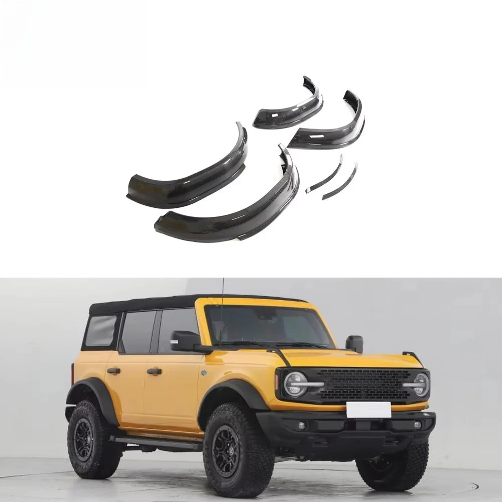 Carbon Fiber Car Wheel Arch Extensions For Ford Bronco