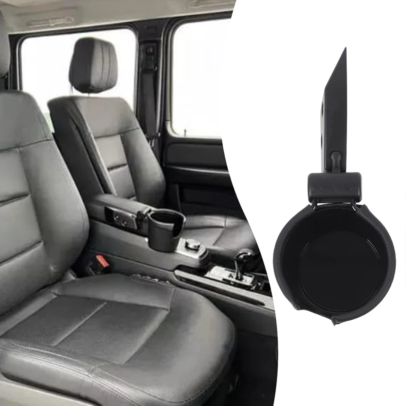 

For Mercedes-Benz G-Class G500 G55 W463 1999-2012 car armrest box water cup holder accessories (OE: 46368024919040) 1Pcs ABS