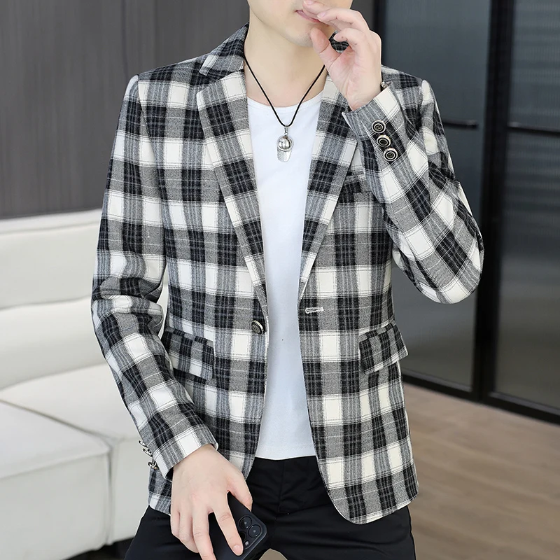 

Мужской деловой пиджак: элегантный, универсальный, приталенный, для повседневной и торжественной носки, высококачественный.