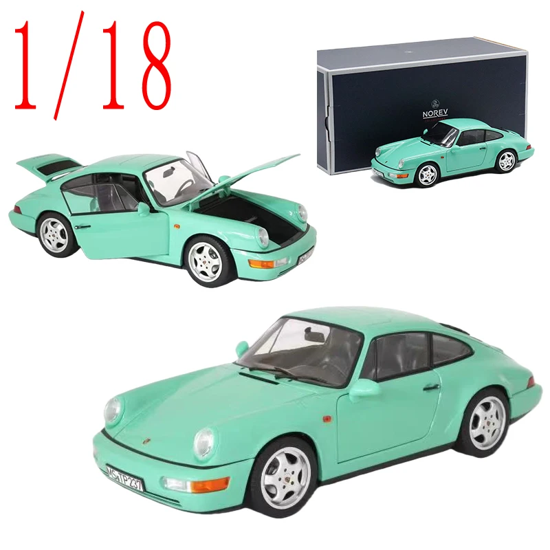 

Norev Diecast 1/18 Scale Porsche Alloy Model Cars Porsche 911 GT3 RS 964 Play Vehicles Toys for Boys Gift Original Box