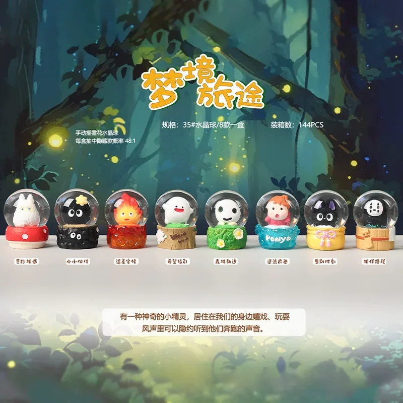 Anime Dream Journey Kristallkugel Blindbox Trendiges Spielzeug Heim-Desktop-Ornament Lustiges Modellauto-Dekor Mystery Box Sammlerstück Geschenk