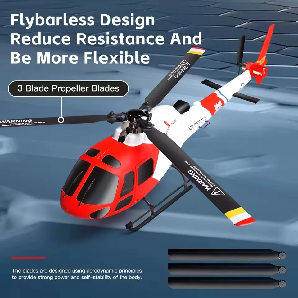 

Brushless Motor RC Helicopter 2.4G 6-Aixs Gyro 4CH Altitude Hold Optical Flow Brushless Remote Control Helicopter Toy Boy Gifts
