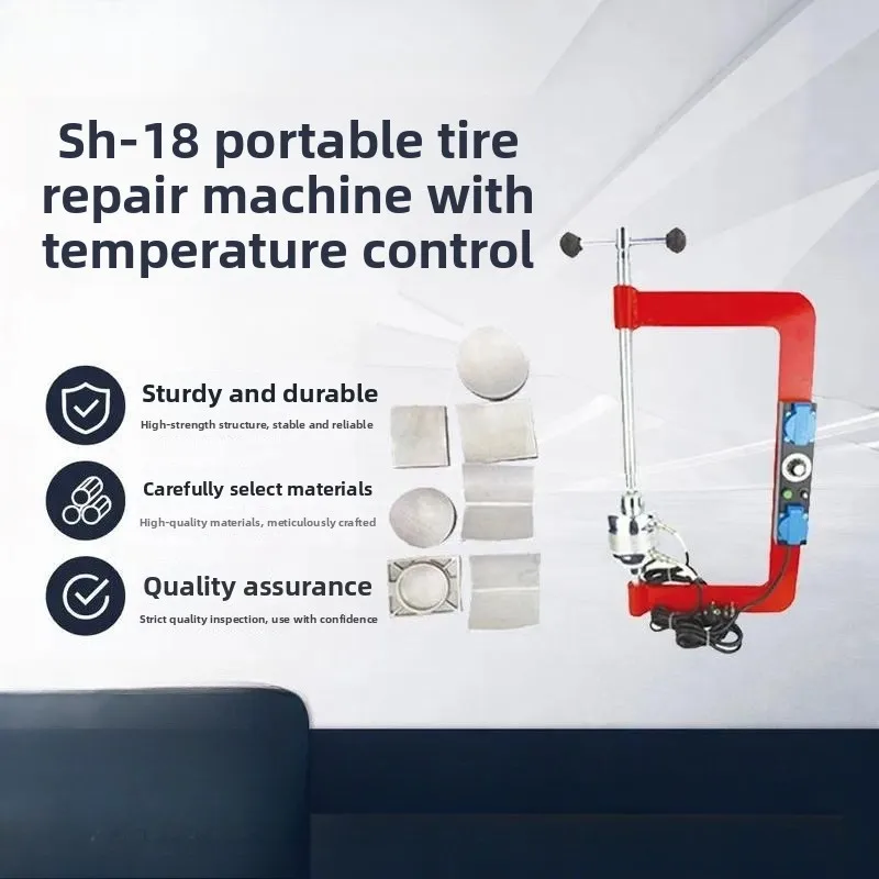 For Automatic Temperature Control Timing Vacuum Tire Repair Machine Point Vulcanizer for Large Medium Small Cars SH18