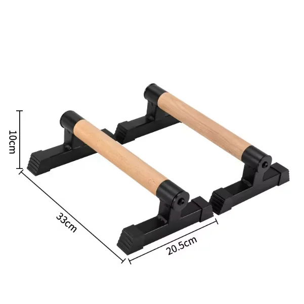 NEW Size Factory hot selling Wooden Push Up Bar Parallel Bars Practice Chest Muscles Home Fitness Equipment