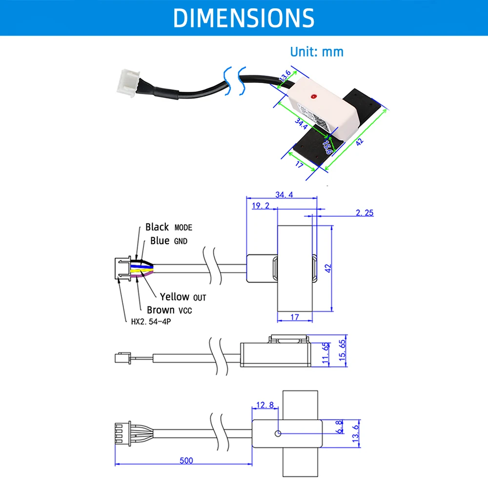 Imagem -06 - Não-contato Interruptor de Nível Líquido Externamente Ligado Encanamento Sensor de Nível de Água Sensor Detector de Nível de Água Líquido Xkc-y26