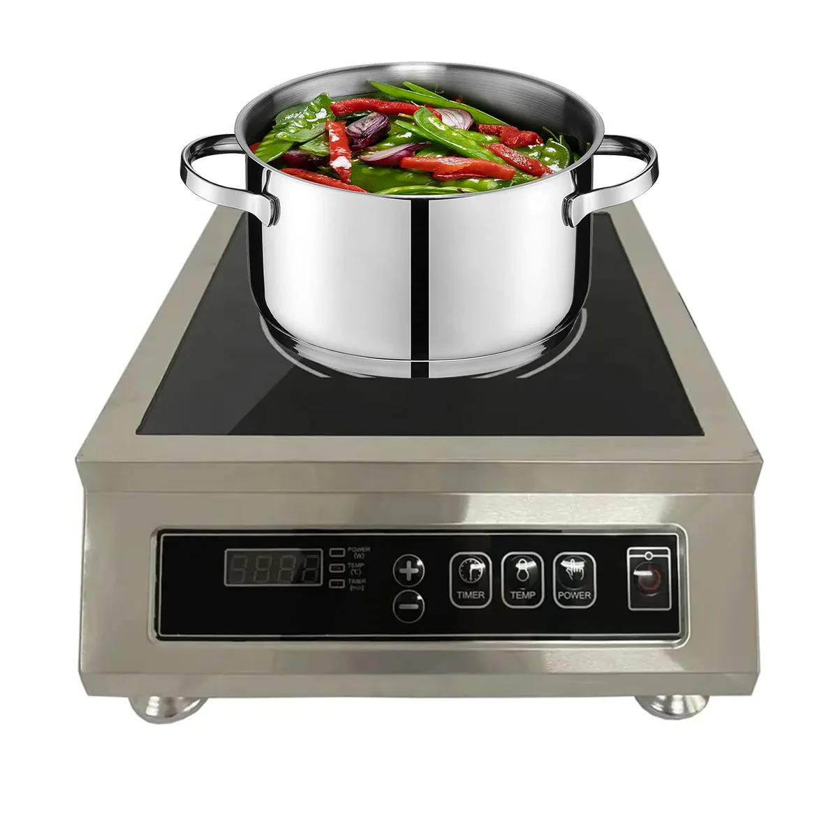 Kitchen 3500W Commercial Electric Electromagnetic Induction Cooker Electric Ceramic Stove