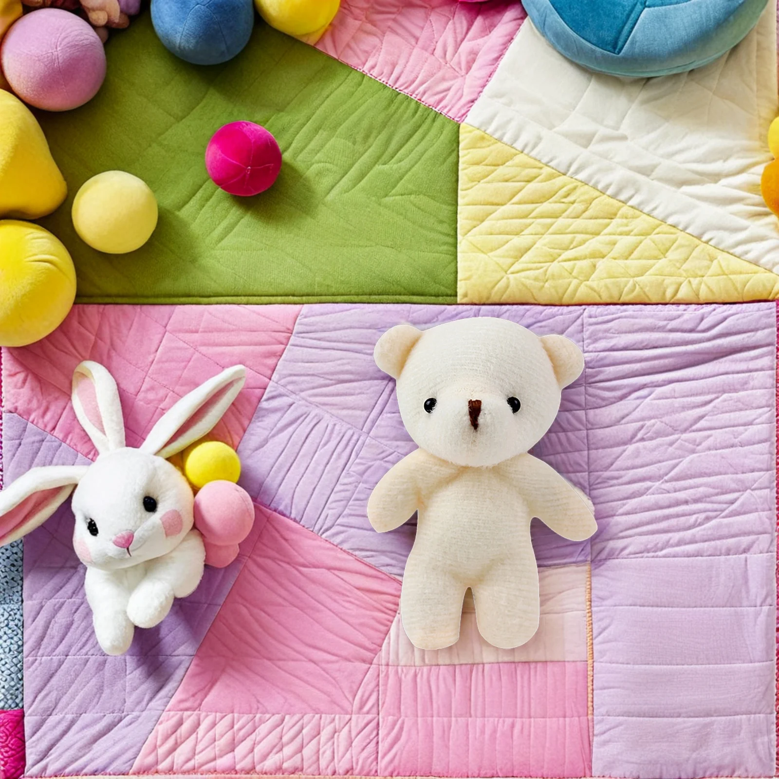 

5Pcs Hanging Mini Bear Pendant Elegant Detailed Craftsmanship Comfortable Material Perfect for DIY Decoration Gift Idea