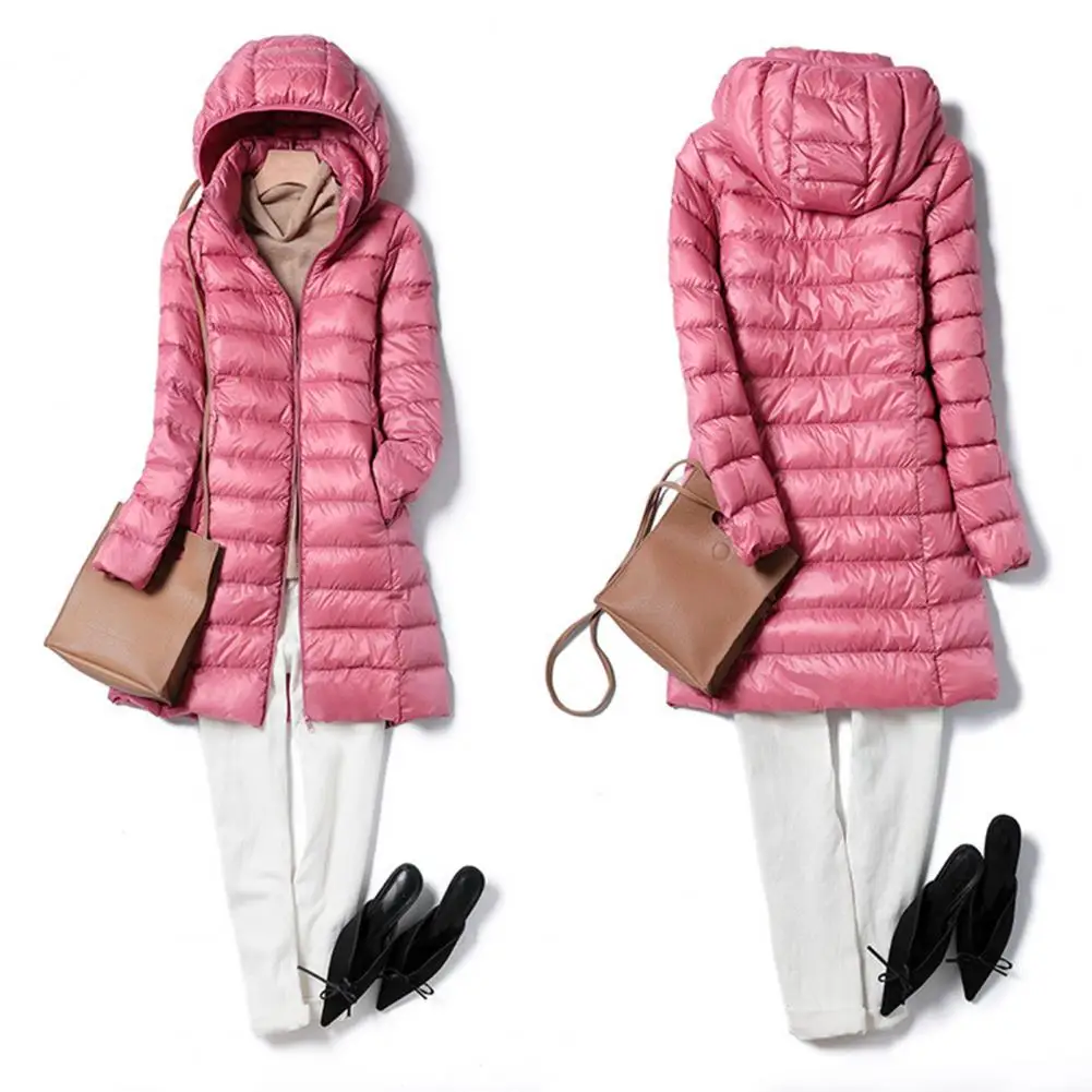 ﻿   Damen Winterjacken Tops Winddicht Lange Jacke Mantel Winddicht Outdoor Camping Wandern Jacken Windjacke Parka