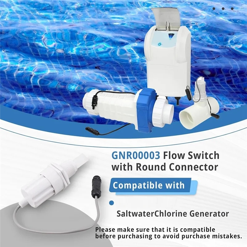 

M12K-GNR00003 Переключатель потока для надежной соленой воды Saltron для генератора хлора с круглым разъемом