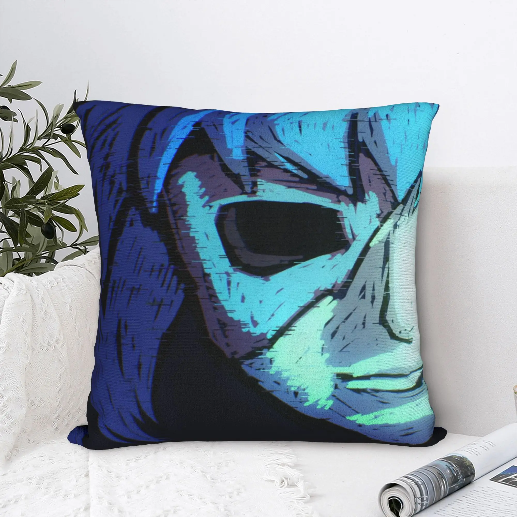 Sally Face Sal Fisher Indie Printed Pillowcase Cushion Cover  Throw Pillow Cover Y2K Home Decorations Zippered Multi Size