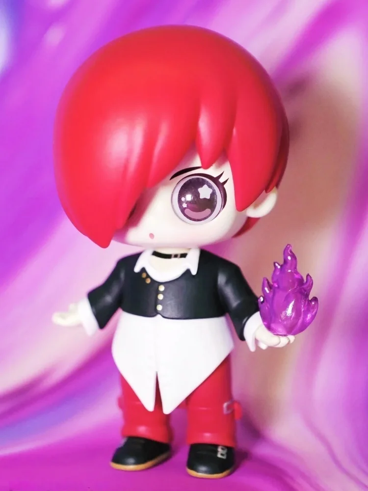 신규 킹 오브 파이터즈 블라인드 박스 킹 오브 파이터즈 키라피카 애니메이션 피규어 미스터리 박스 야가미 이오리 모델 쿄 쿠사나기 장난감