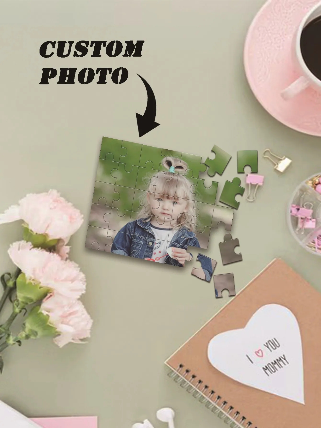 

nice family Customized Picture Personalised Decompression Puzzles For Children Toy Gifts for Commemorative or Special Occasions