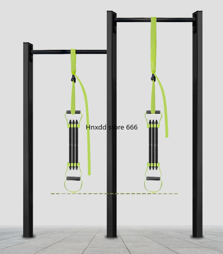 Horizontal bar pull-up auxiliary trainer Resistance rope Elastic belt