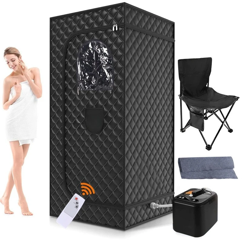 

Steam box Cross-border household full body sauna Folding portable sweating steam room
