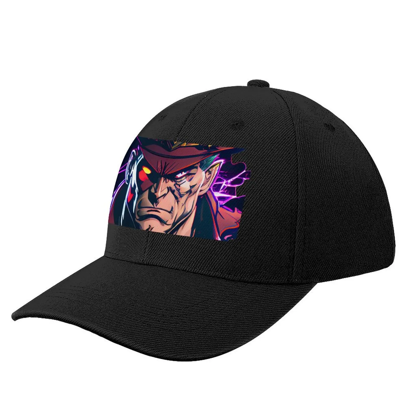 

M. Bison Street Fighters Baseball Cap Military Tactical Cap Golf Cap Boy Women's