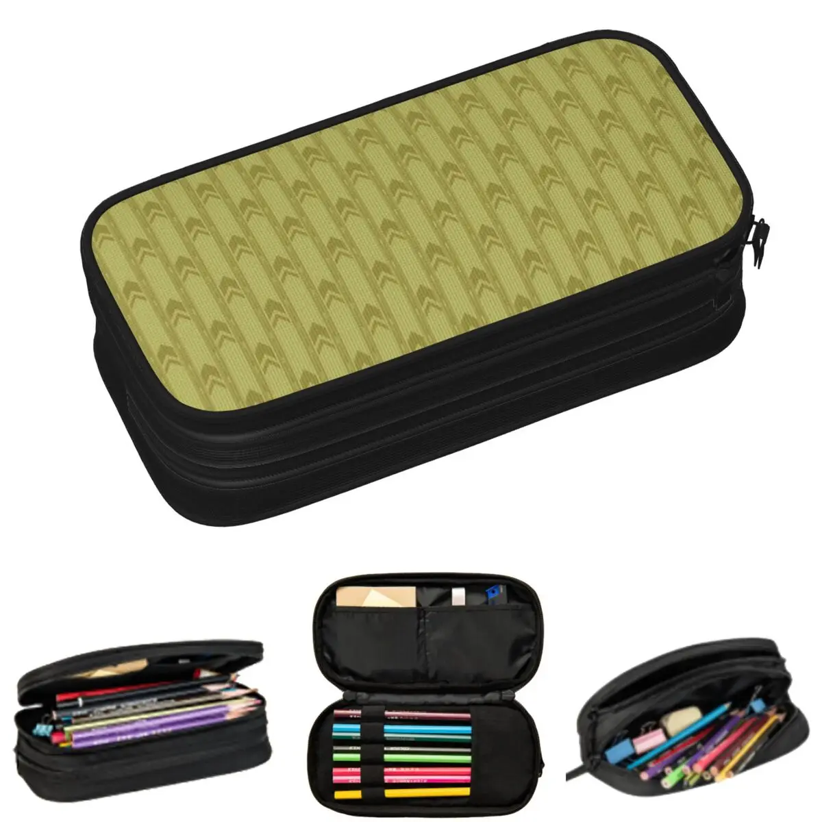 

The Backrooms Wallpaper Pencil Cases for Student School Pen Box Pencil Bag Large Capacity Pencil Pouch Pen Holder