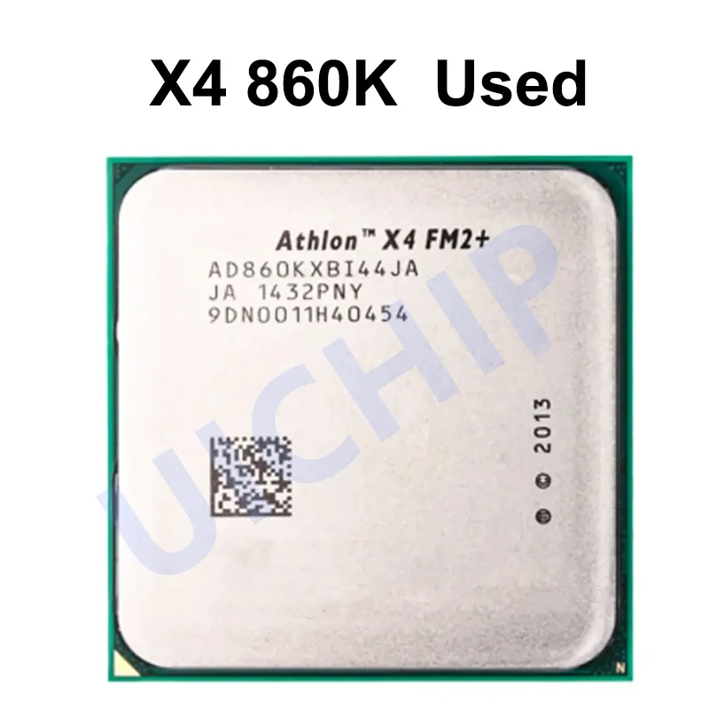 Processeur CPU 202 lon Tage, 100% d\'origine, 860 K, 860 K, 3.7 GHz Duad-Core, AD860KXBI44AlbanSocket, FM2 +