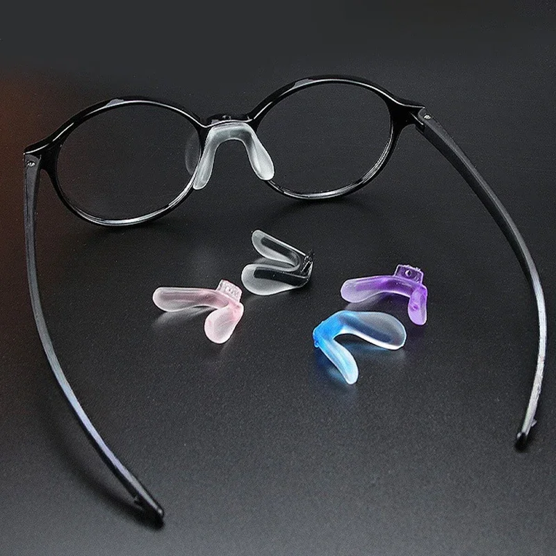 1 Stuks Anti Slip Brillen Plug-In Beugel Lenzenvloeistof Neus Pads Brug Strap Grip Haak U-vormige Neus Pads