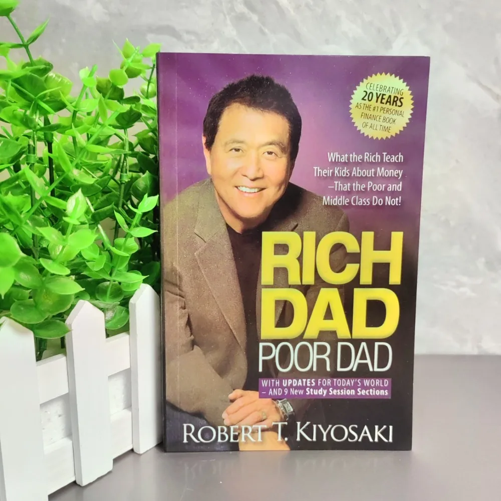 Rich Dad Poor Dad Robert Kiyosaki English Book Finance Wealth Management Business Self Help Investment Reading Book