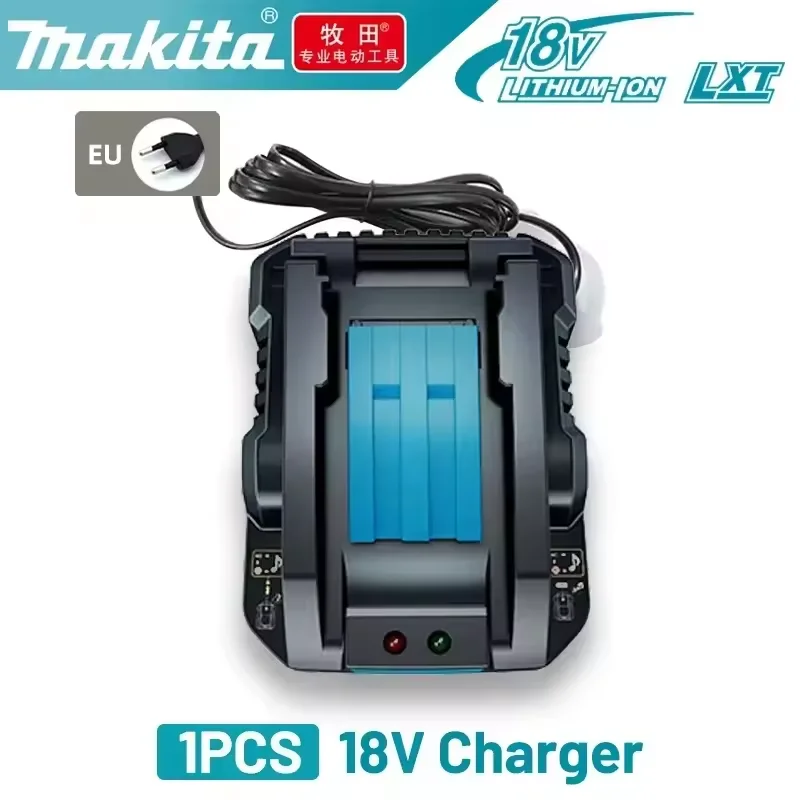 Originele Makita 18V 4-slots snellader DC18RD voor BL1860 BL1850 BL1030 BL1860B, 6.0Ah 5.0Ah 3.0Ah Li-ion accu's