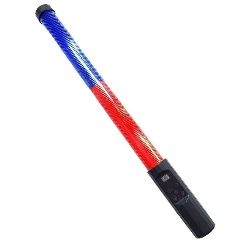 Bacchetta per semaforo Display digitale Tipo-c LED ricaricabile Ad alta luminosità Segnale luminoso multifunzionale Numero Stick Lampeggiante
