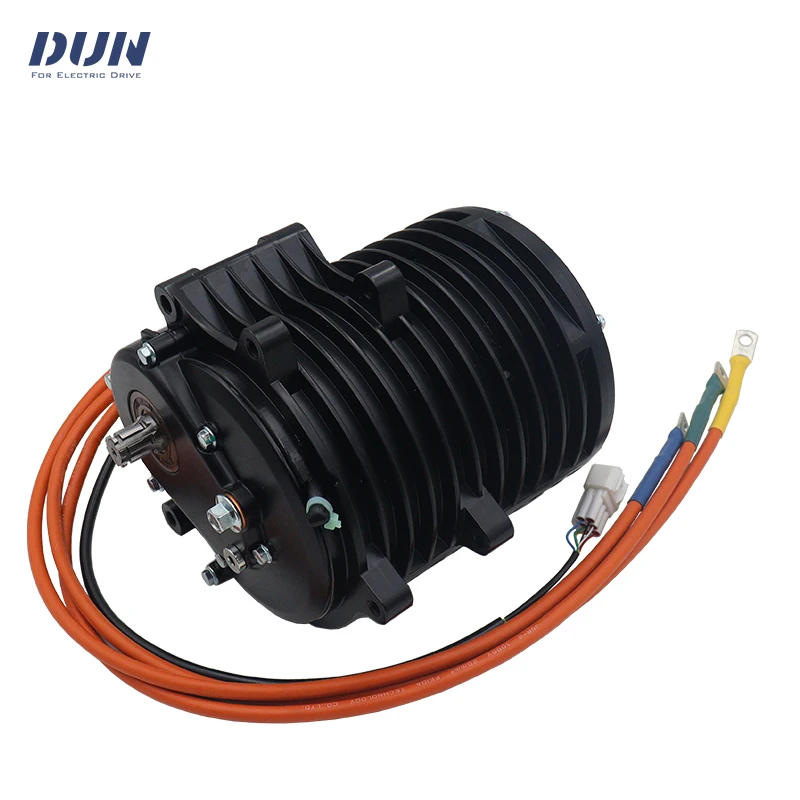 NEW QS138 70H 3000W V3 100kmh PMSM Mid-Drive Motor With 1:2.35 Internal Reduction Gears For Electric Motorcycle Moped DirtBike