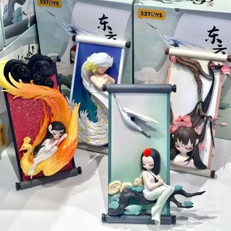 52 لعب حقيقية النوم الشرقية التمرير سلسلة صندوق أعمى لطيف الشكل تحصيل لعبة سطح المكتب الديكور هدية عيد ميلاد صندوق غامض