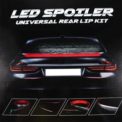 F30 LED Spoiler Dynamic Turn Signal Brake Light Rear Trunk Roof Spoiler For BMW G20 G30 F44 F40 F20 G01 G20 G03 F15 F25 E90 E82