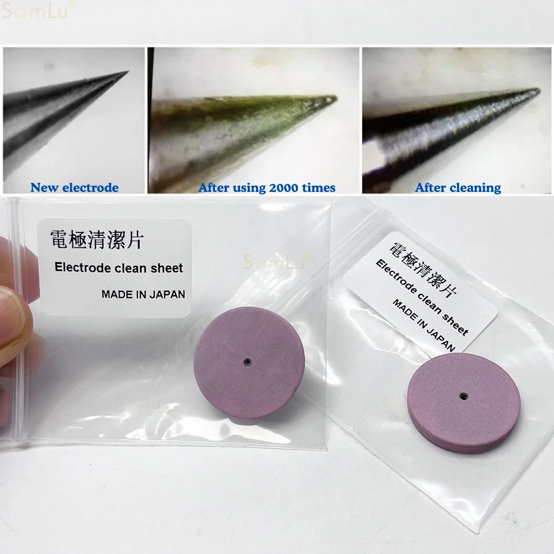 Fiber Fusion Splicer Electrodes Cleaning Sheet Electrode Polishing Electrode Cleaner for Fusion Splicer Electrode Cleaning Tool