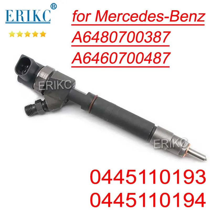 

0445110194 Fuel Sprayer Inyector 0445110193 Diesel Injector Nozzle for BOSCH MERCEDES-BENZ W211 E320 A6480700387 A6460700487