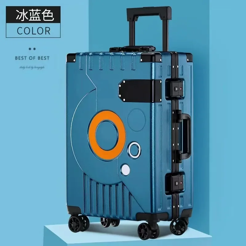 High quality aluminum frame carry-on 20/22/24/26 inch large suitcase