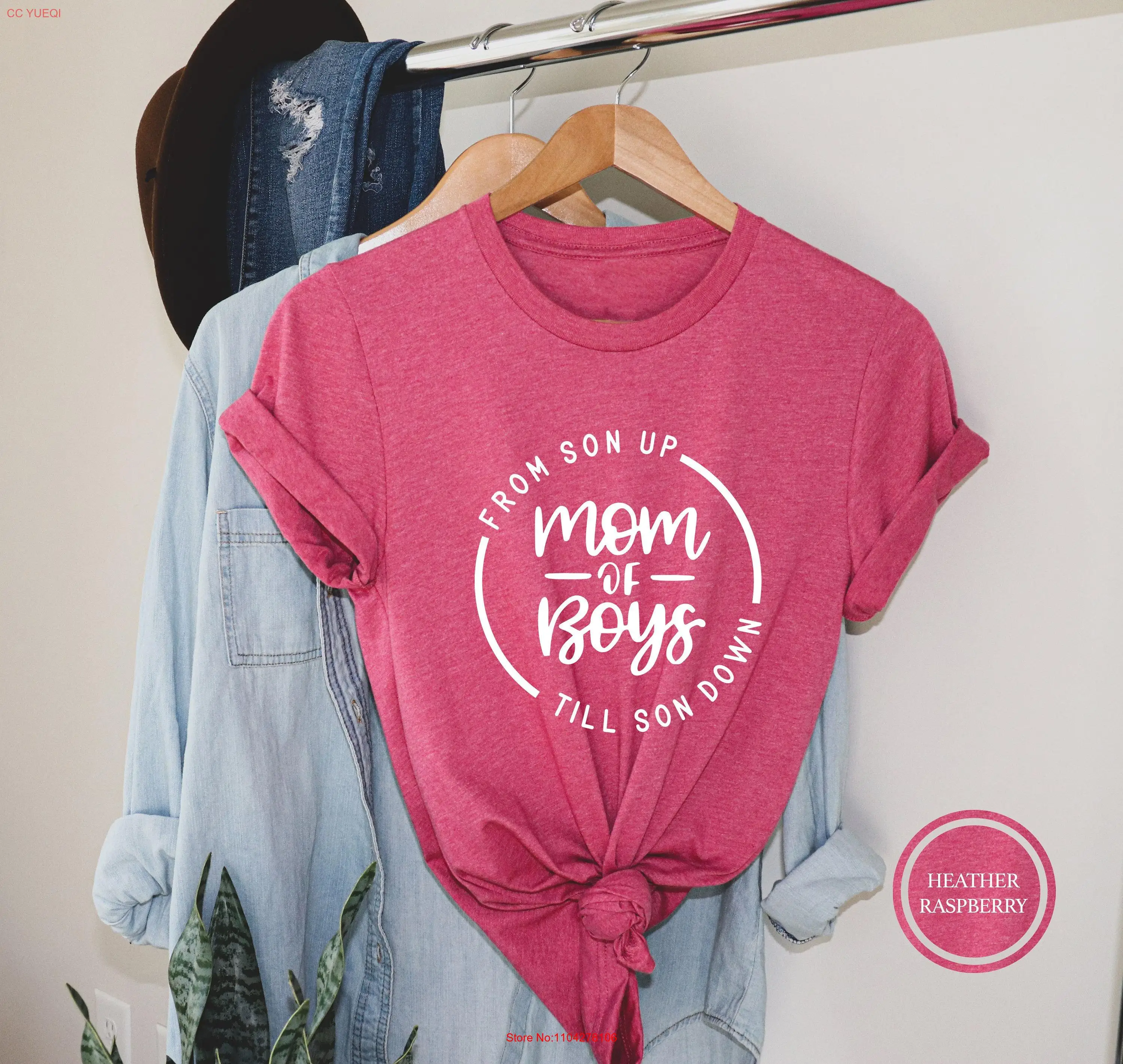 Футболка Mom Of Boys From Son Up To Down For Mother Boy Mama Life Mommy Mothers Day с длинными или короткими рукавами