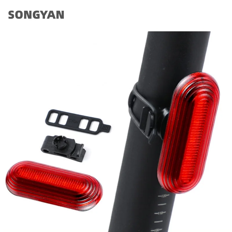 Rechargeable Bikes Taillight Bikes Safety Lights Safety Warning Waterproof Cycling Light Visible Safety Flashlight Bicycle Light