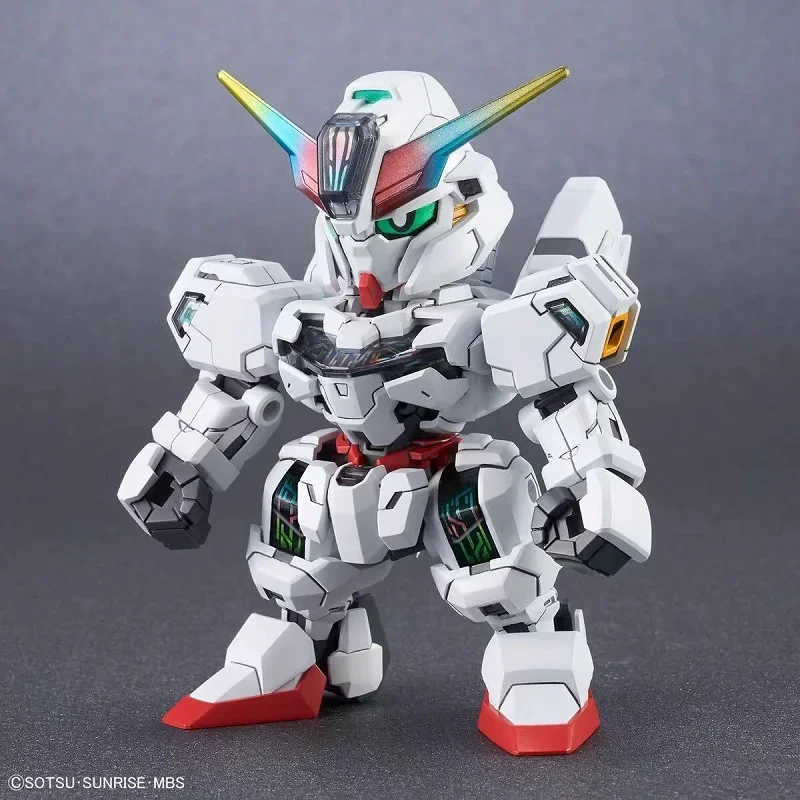 Bandai Original SD SDCS The Witch from Mercury Gundam Calibarn Anime Action Figures Toys Gift For Boys Kids birthday gift view 2