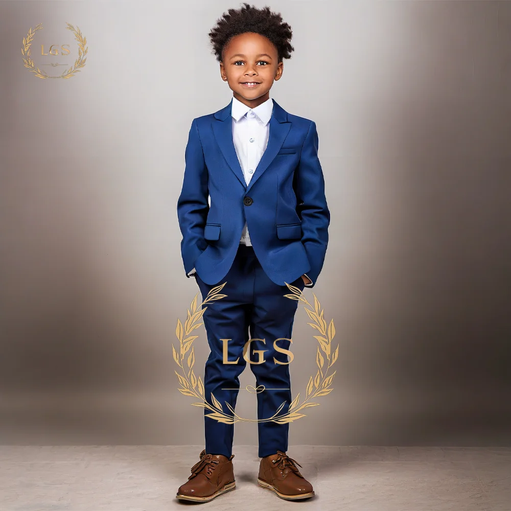 Boys 2 piece suit, classic jacket + pants - perfect for parties, weddings and casual vacations костюм разбойника детский