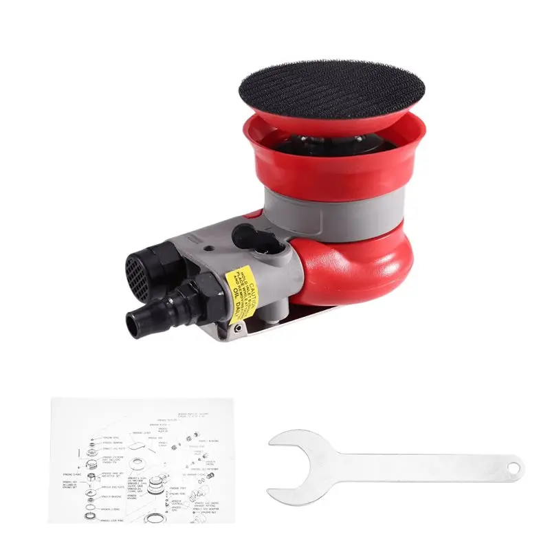 EYFL-For Car Forging Sandpaper Machine Pneumatic 3-Inch 75Mm Sander For Grinding Wood Polishing Dry Grinder