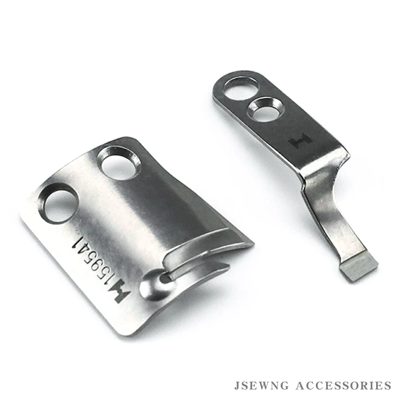 159541-001 159540-001 Подвижный/фиксированный нож для Brother S7220B, B791-403, промышленная одноигольная швейная машина, лезвие для обрезки резьбы