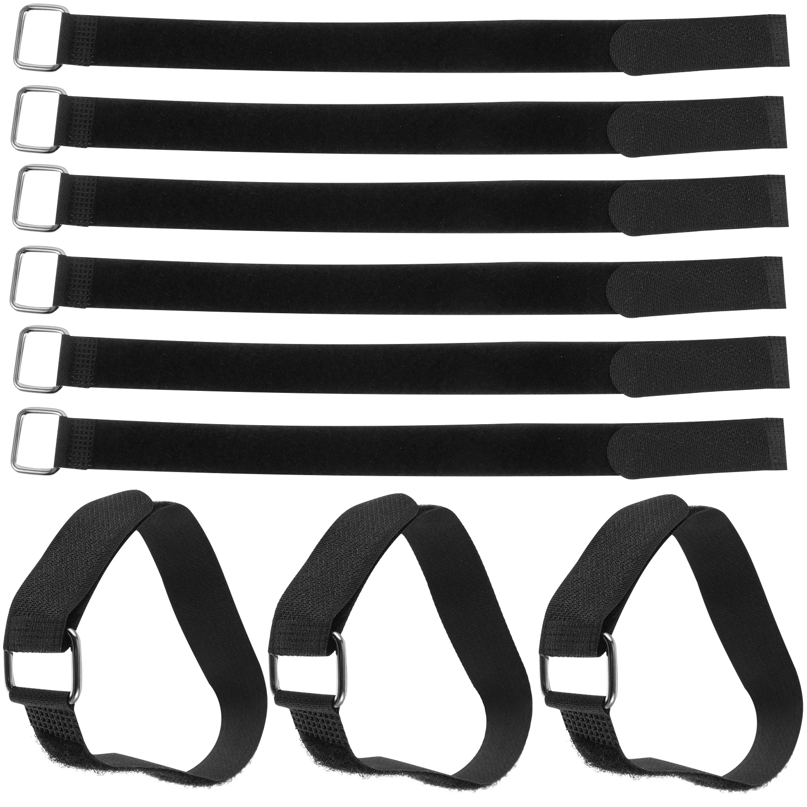 

25pcs Black 2CMx35CM Leg Guards Straps Replacement Durable Youth Sports Shin Guard Protective Gear Easy Carry