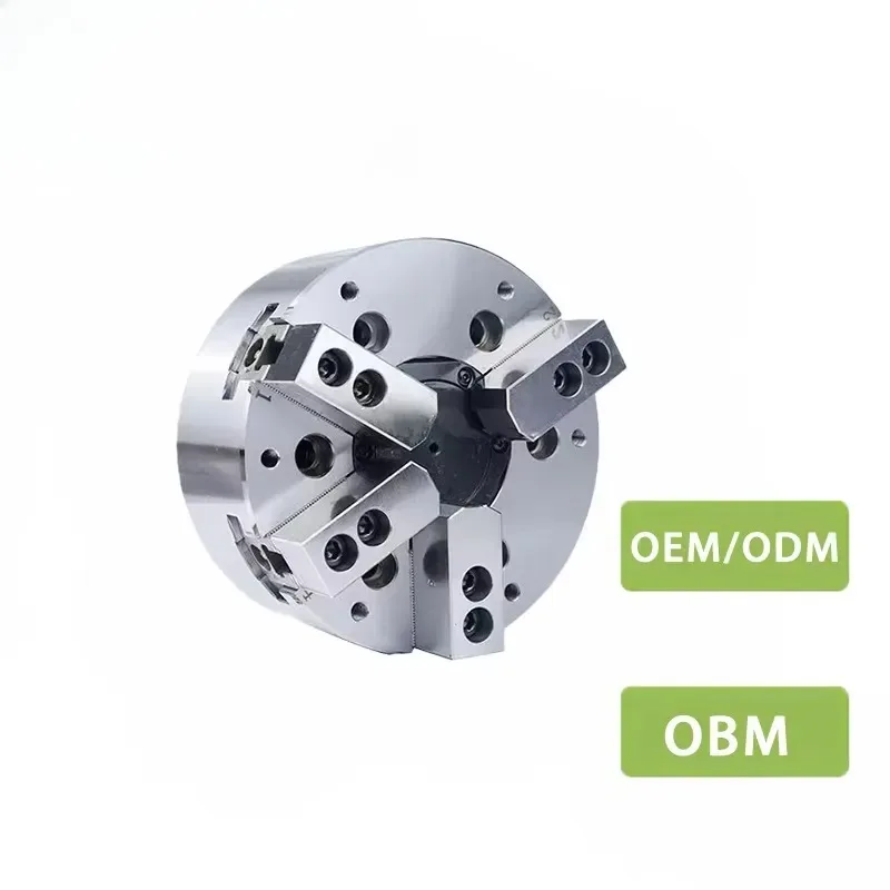 2026 DL Steel Hydraulic Chuck High Speed 3 Jaw Through-Hole CNC Lathe Chuck 5 6 8 10 12