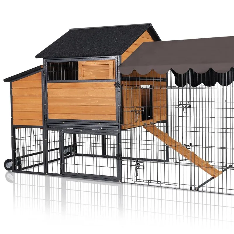 

Outdoor solid wood metal chicken cage duck dog chicken household outdoor duck pigeon cage chicken coop