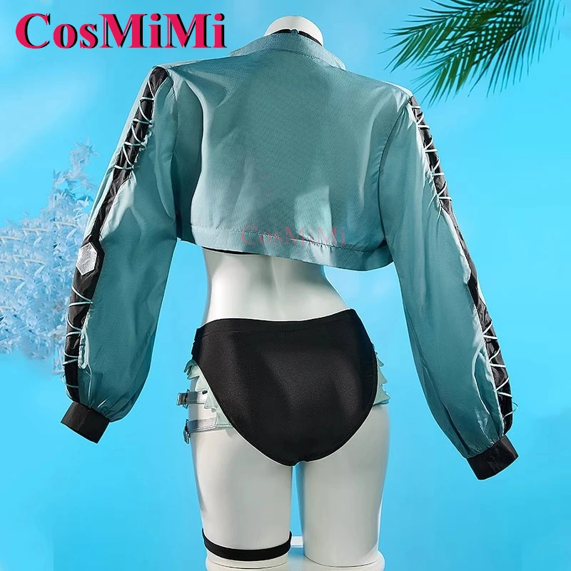 CosMiMi jeu Zenless Zone zéro Jane Doe Cosplay Costumes doux astucieux maillot de bain été bord de mer maillots de bain natation tenue de fête S-XL