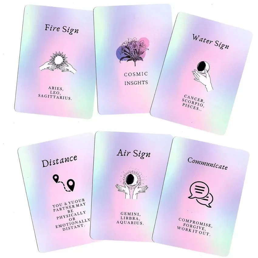 Cosmic Oracle Tarot Deck Card Games