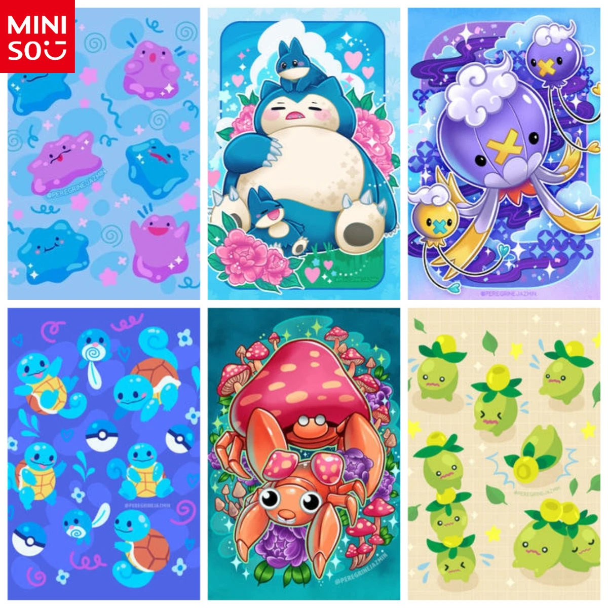 miniso-bonito-pok-e-mon-dos-desenhos-animados-snolack-pintura-a-Oleo-digital-diy-arte-mosaico-decoracao-de-casa