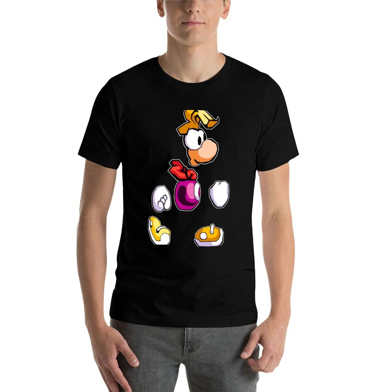 

Back to 1995's Rayman! T-Shirt man t shirt cotton high quality graphic t shirts for man t shirts for man cotton funny T-Shirt