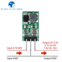 TZT DC-DC DC 5-40V to 3V 3.3V 3.7V 5V 6V 7.5V 9V 12V 1A Buck Step Down Converter Module Voltage Regulator Board without Pin